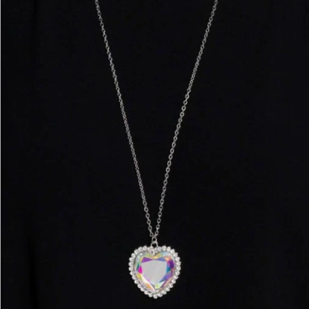 Silver Heart Pendant Necklace
